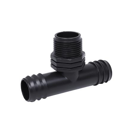 สามทางเกลียวนอก PE TOWAI 32X1นิ้วX32 มม. สีดำ แพ็ก 5 ชิ้น