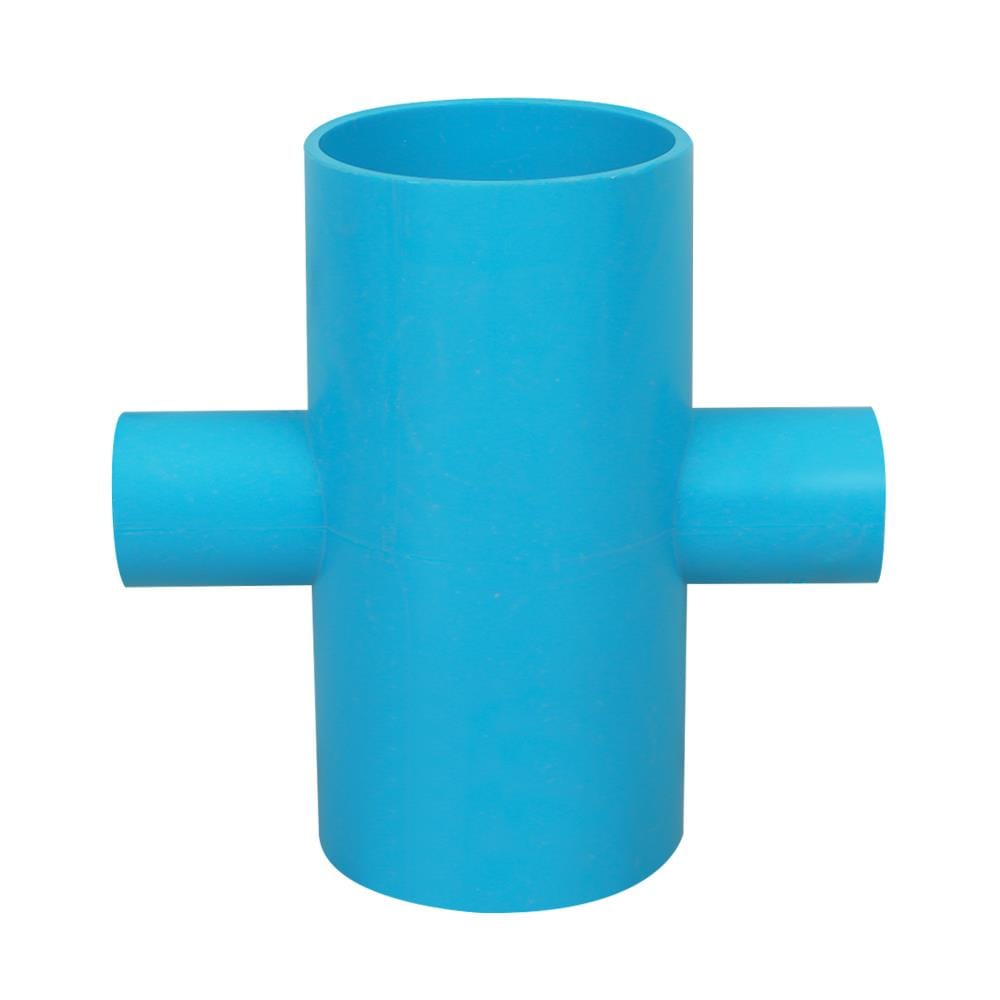 สี่ทางเกษตรลด PVC TOWAI 2 นิ้วX3/4 นิ้ว สีฟ้า