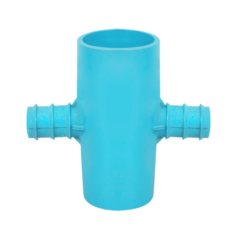 สี่ทางเกษตรลด PVC TOWAI 1 นิ้วX20 มม. สีฟ้า