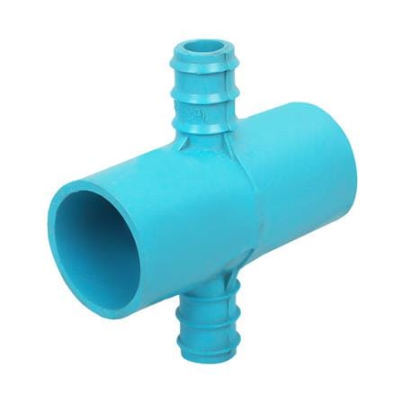 สี่ทางเกษตรลด PVC TOWAI 1 นิ้วX20 มม. สีฟ้า