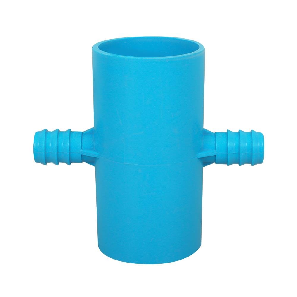 สี่ทางเกษตรลด PVC-PE TOWAI 2 นิ้วX25 มม. สีฟ้า