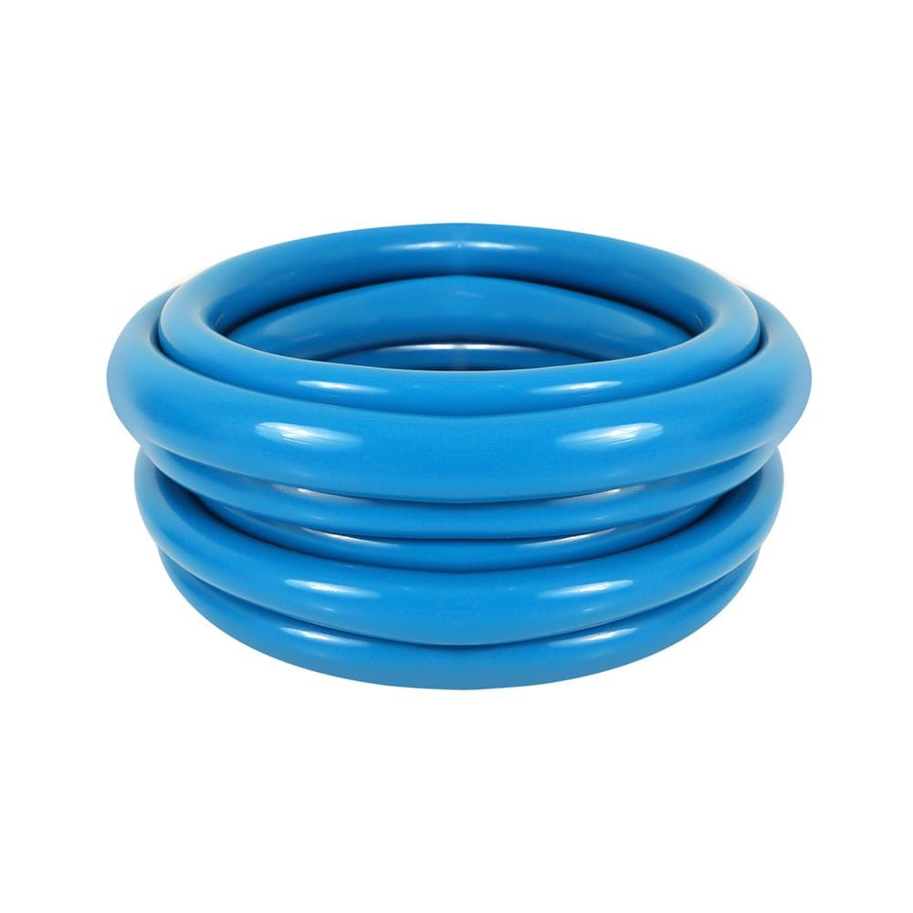 สายยางม้วนเด้ง PVC ท่อยางไทย 3/4 นิ้ว X 5 ม. สีฟ้า