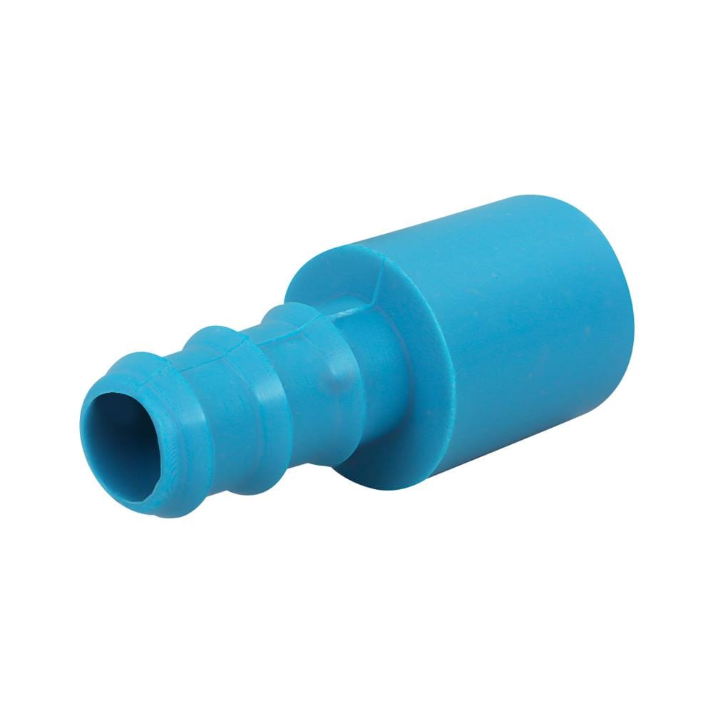 ข้อต่อตรงสวมท่อ PVC-PE TOWAI 1/2 นิ้วX20 มม. สีฟ้า แพ็ก 5 ชิ้น