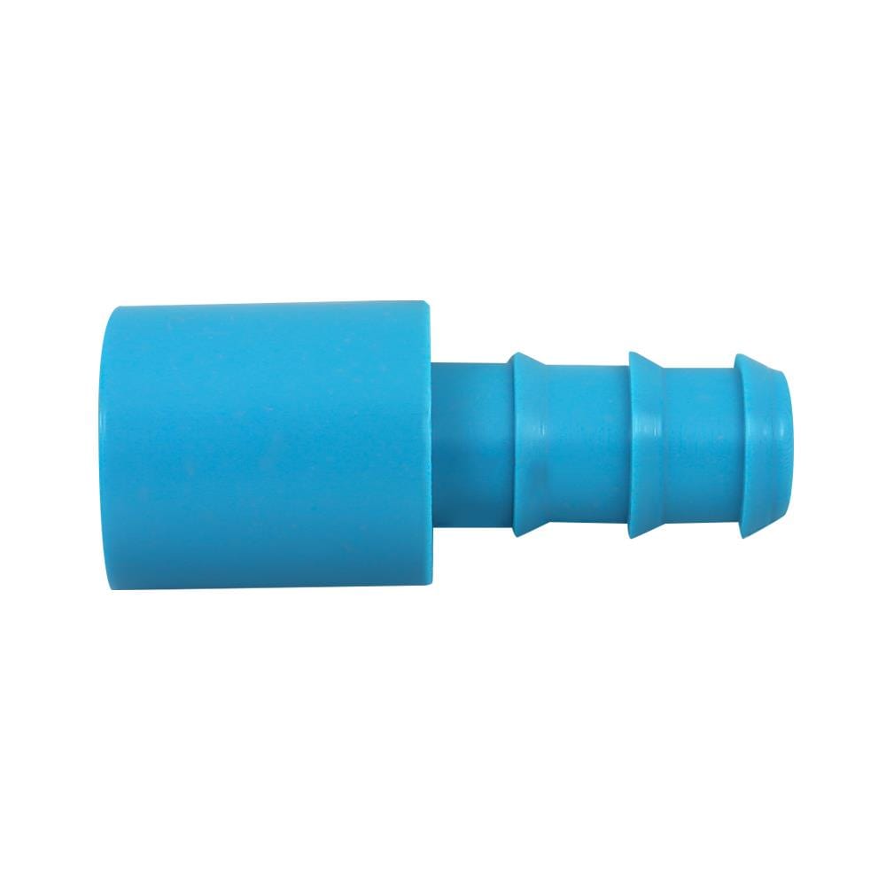 ข้อต่อตรงสวมท่อ PVC-PE TOWAI 1/2 นิ้วX20 มม. สีฟ้า แพ็ก 5 ชิ้น
