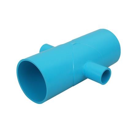 สี่ทางเกษตรลด PVC TOWAI 2 1/2 นิ้วX3/4 นิ้ว สีฟ้า_0
