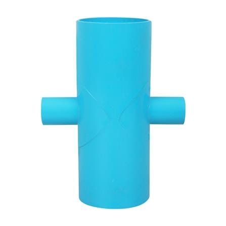 สี่ทางเกษตรลด PVC TOWAI 2 1/2 นิ้วX3/4 นิ้ว สีฟ้า_1