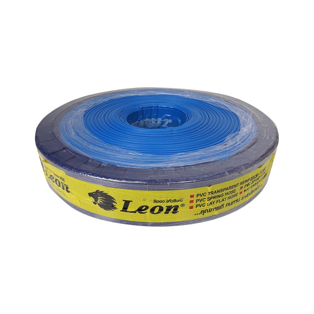 สายส่งน้ำ PVC LEON 2 นิ้วX100 ม.