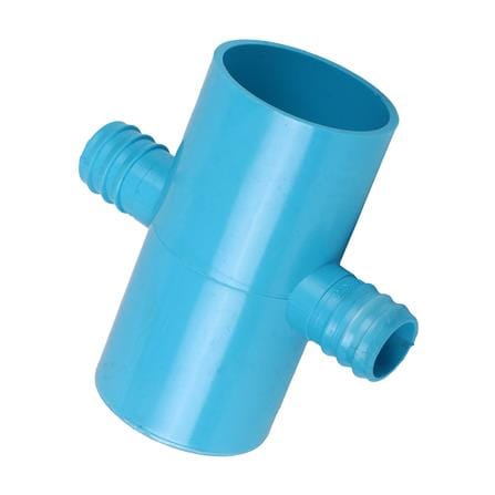 สี่ทางเกษตรลด PVC-PE TOWAI 2 นิ้วX32 มม. สีฟ้า_1