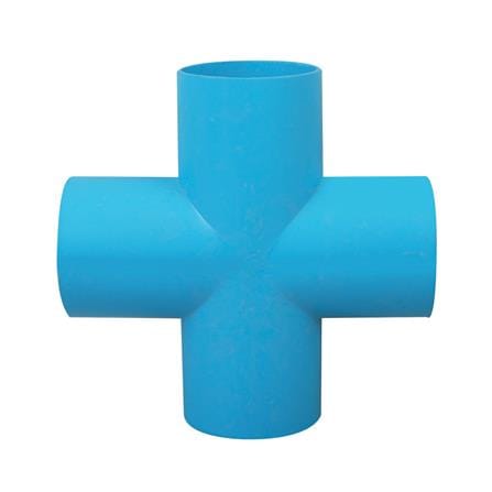 สี่ทางเกษตร PVC TOWAI 2 นิ้ว สีฟ้า_1