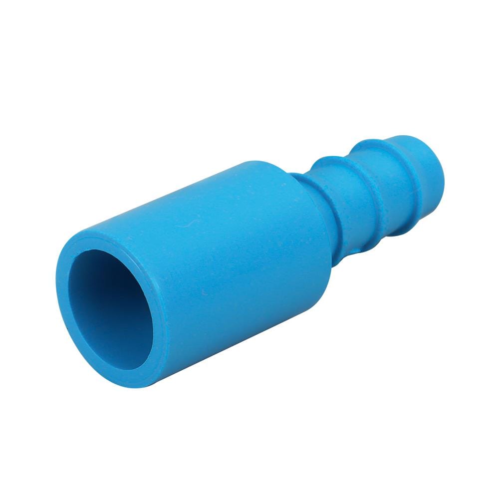 ข้อต่อตรงสวมอุปกรณ์ PVC-PE TOWAI 1/2 นิ้ว x 16 มม. สีฟ้า แพ็ก 5 ชิ้น