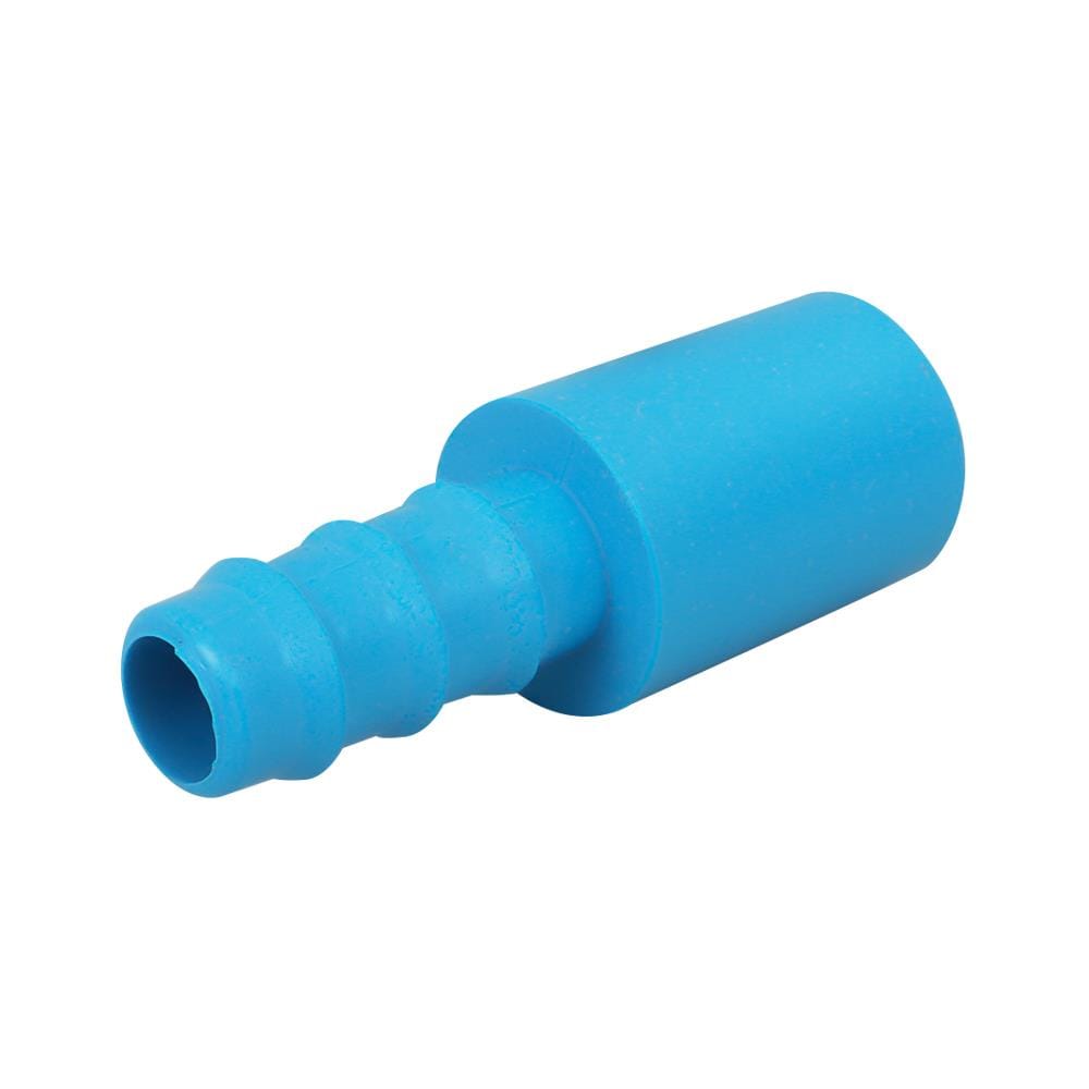 ข้อต่อตรงสวมอุปกรณ์ PVC-PE TOWAI 1/2 นิ้ว x 16 มม. สีฟ้า แพ็ก 5 ชิ้น