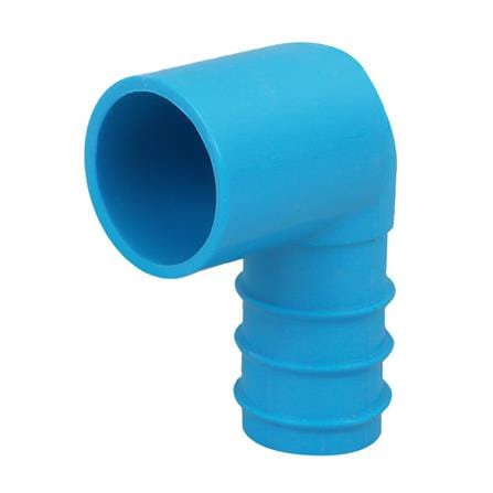 ข้องอสวมท่อ PVC-PE TOWAI 1/2 นิ้ว x 25 มม. สีฟ้า แพ็ก 5 ชิ้น_0