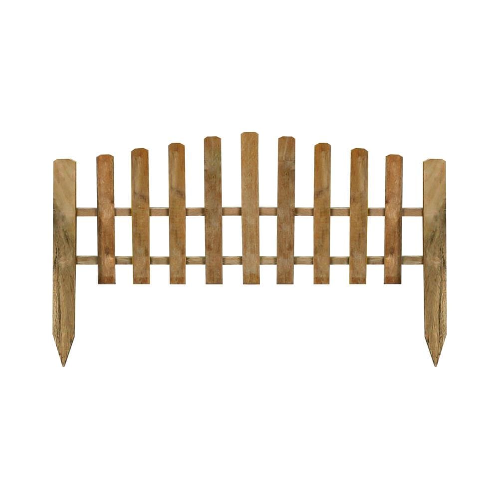 รั้วไม้ปักพื้น ME LIVING GARTENE 70x40 ซม. สีธรรมชาติ