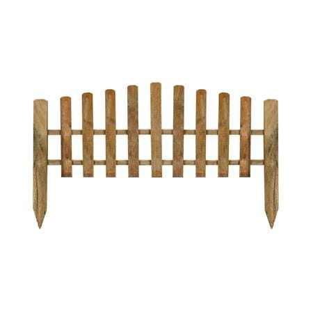 รั้วไม้ปักพื้น ME LIVING GARTENE 70x40 ซม. สีธรรมชาติ_1