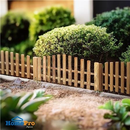 รั้วไม้ปักพื้น ME LIVING GARTENE 70x40 ซม. สีธรรมชาติ_0