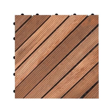 ทางเท้าไม้แคมปัส ลายเฉียง ME LIVING 30X30 ซม. สีธรรมชาติ_0