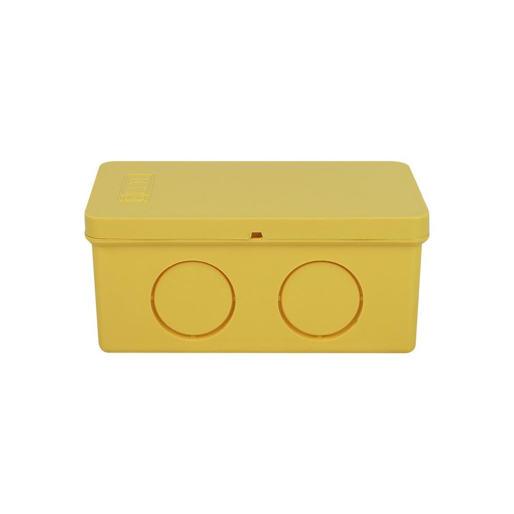 กล่องพักสาย ELITE 2X4 นิ้ว สีเหลือง