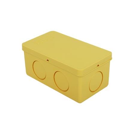 กล่องพักสาย ELITE 2X4 นิ้ว สีเหลือง_0