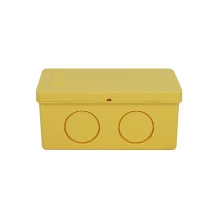 กล่องพักสาย ELITE 2X4 นิ้ว สีเหลือง_1