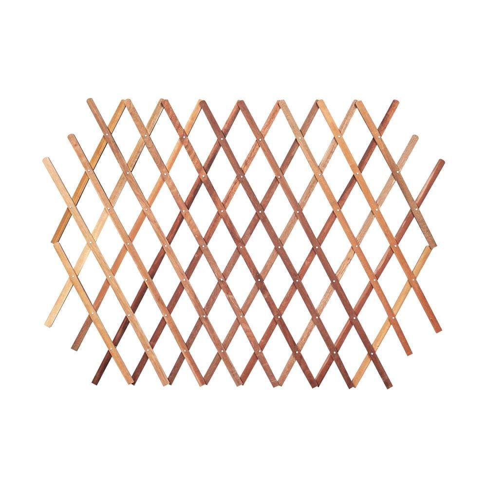 รั้วไม้บานพับ ME LIVING GARTENE 100x100 ซม. สีธรรมชาติ