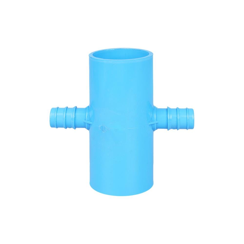 สี่ทางเกษตรลด PVC TOWAI 1 1/2 นิ้วX20 มม. สีฟ้า