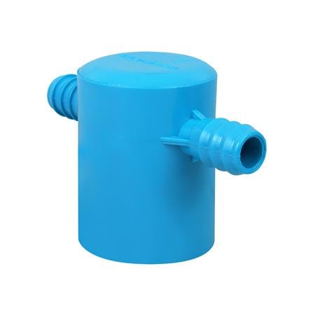 สามทางฝาครอบลดเกษตร PVC-PE TOWAI 2 นิ้วX25 มม. สีฟ้า_0