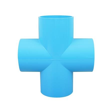 สี่ทางเกษตร PVC TOWAI 3 นิ้ว สีฟ้า_1