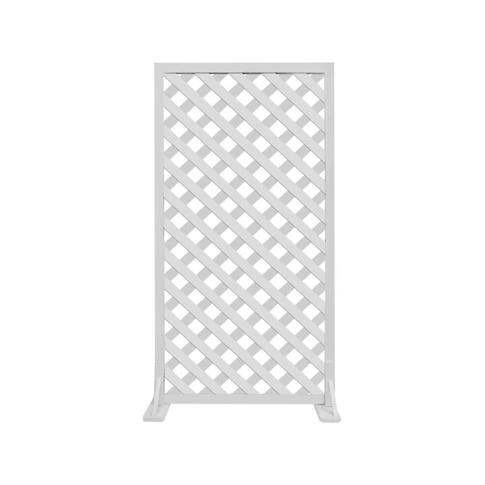 รั้วไม้ตั้งพื้น ME LIVING GARTENE 80x150 ซม. สีขาว