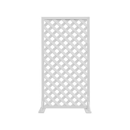 รั้วไม้ตั้งพื้น ME LIVING GARTENE 80x150 ซม. สีขาว_1
