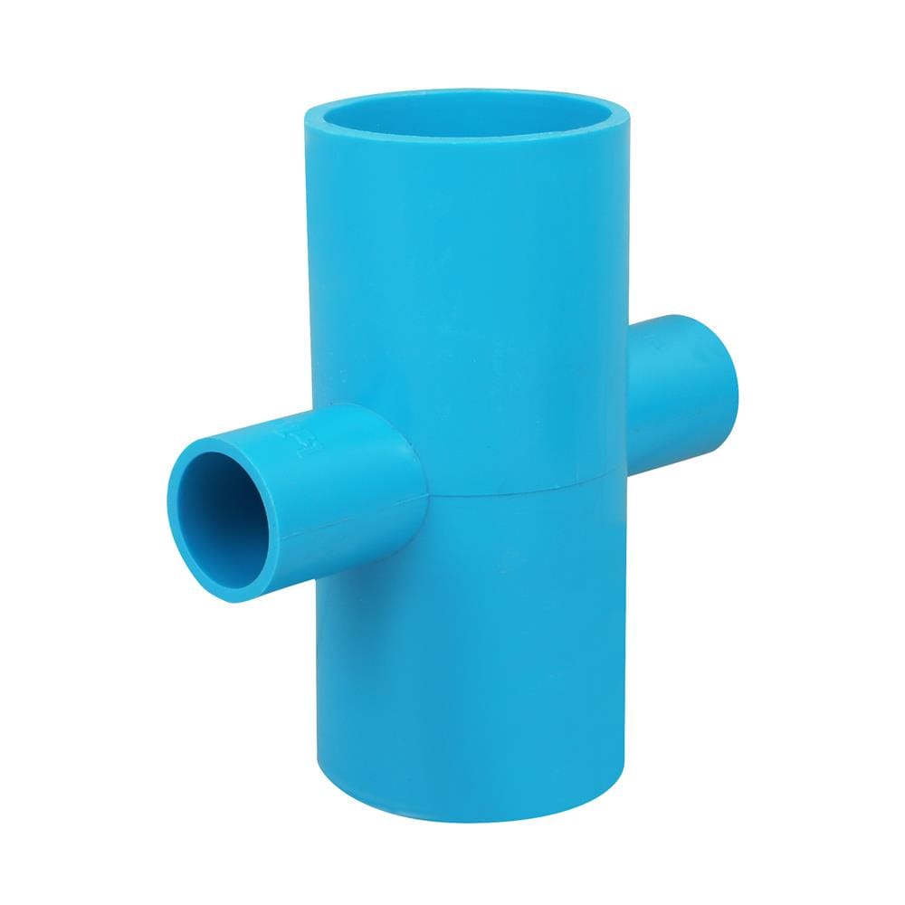 สี่ทางเกษตรลด PVC TOWAI 1 1/2 นิ้วX1/2 นิ้ว สีฟ้า