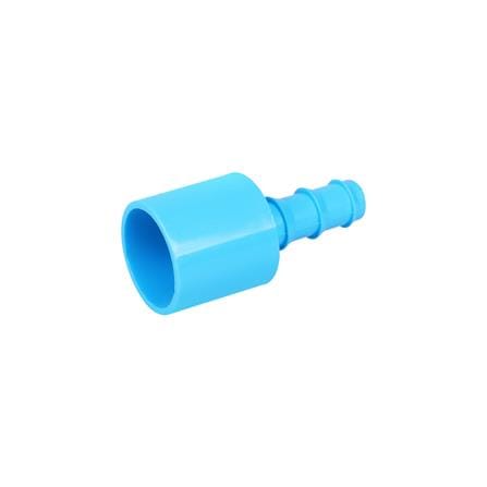 ข้อต่อตรงสวมท่อ PVC-PE TOWAI 3/4 นิ้ว X 16 มม. สีฟ้า แพ็ก 5 ชิ้น