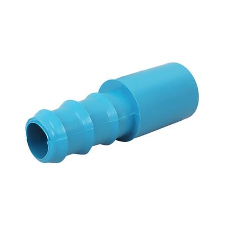 ข้อต่อตรงสวมอุปกรณ์ PVC-PE TOWAI 1/2 นิ้วX20 มม. สีฟ้า แพ็ก 5 ชิ้น
