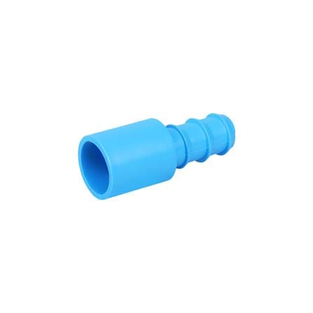 ข้อต่อตรงสวมอุปกรณ์ PVC-PE TOWAI 3/4 นิ้วX20 มม. สีฟ้า แพ็ก 5 ชิ้น