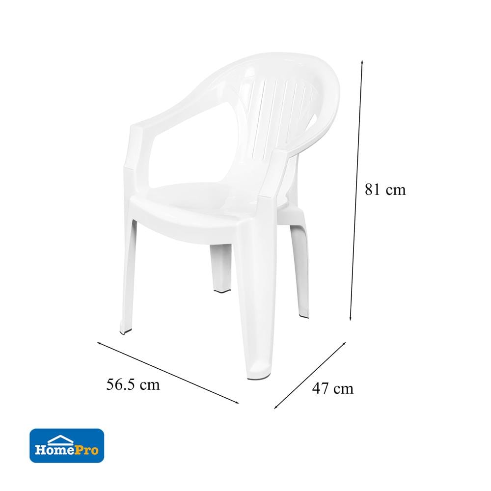 เก้าอี้ท้าวแขน FANCINY คิงส์ FT-228 A สีขาว