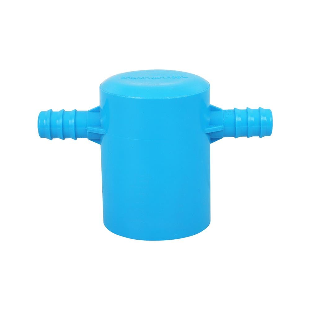 สามทางฝาครอบลดเกษตร PVC-PE TOWAI 2 นิ้วX20 มม. สีฟ้า