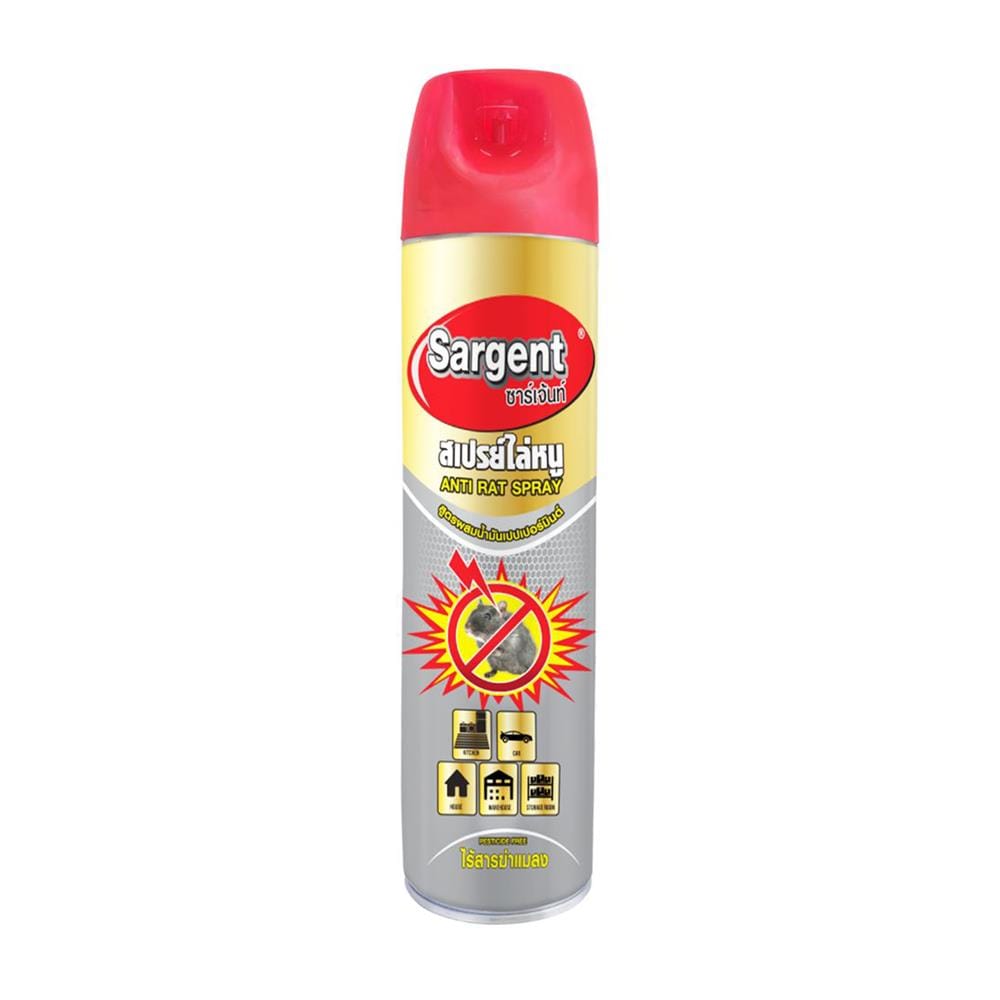 สเปรย์ไล่หนู SARGENT 600 มล.