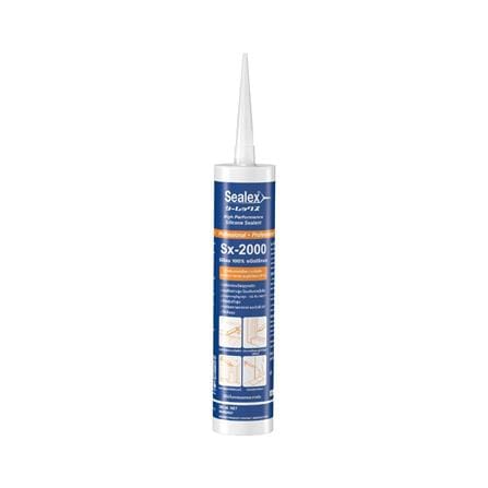 ซิลิโคนไร้กรด SEALEX SX-2000 300 มล. สีขาว_0