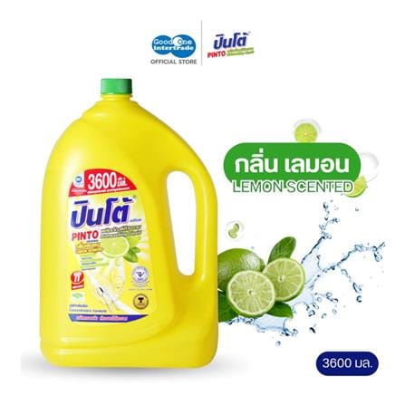 น้ำยาล้างจาน PINTO 3600 มล. เลมอน_2