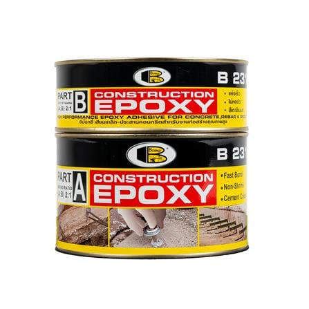อีพ็อกซี่เสียบเหล็ก BOSNY B231 สีเทา 1 กก._0