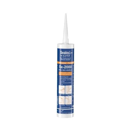 ซิลิโคนไร้กรด SEALEX SX-2000 300 มล. สีอะลูมิเนียม_0