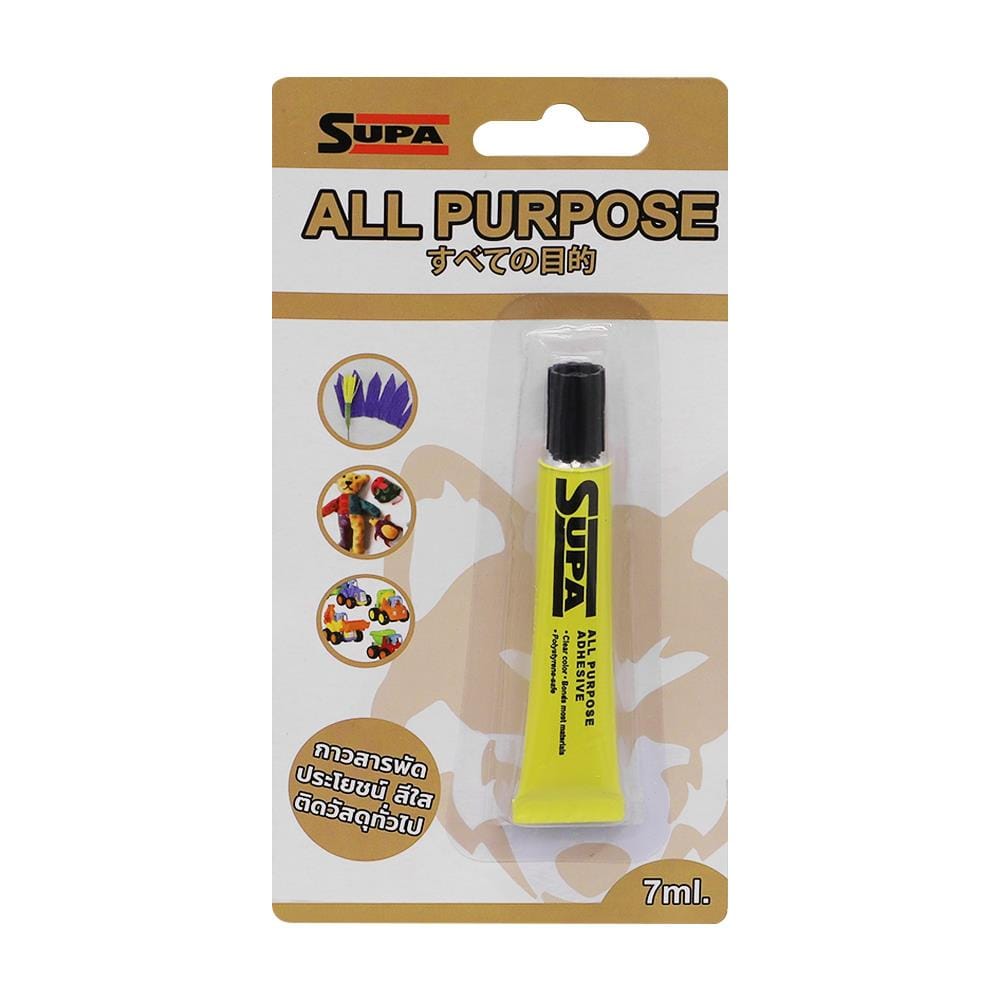 กาวอเนกประสงค์ SUPA 7 กรัม สีใส