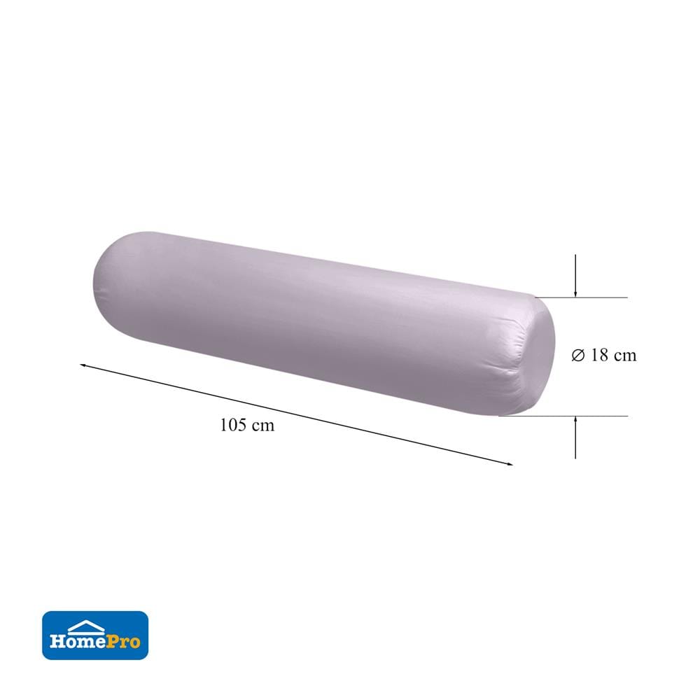 หมอนข้าง ใยสังเคราะห์ ME LIVING ULTRASOFT สีน้ำตาล