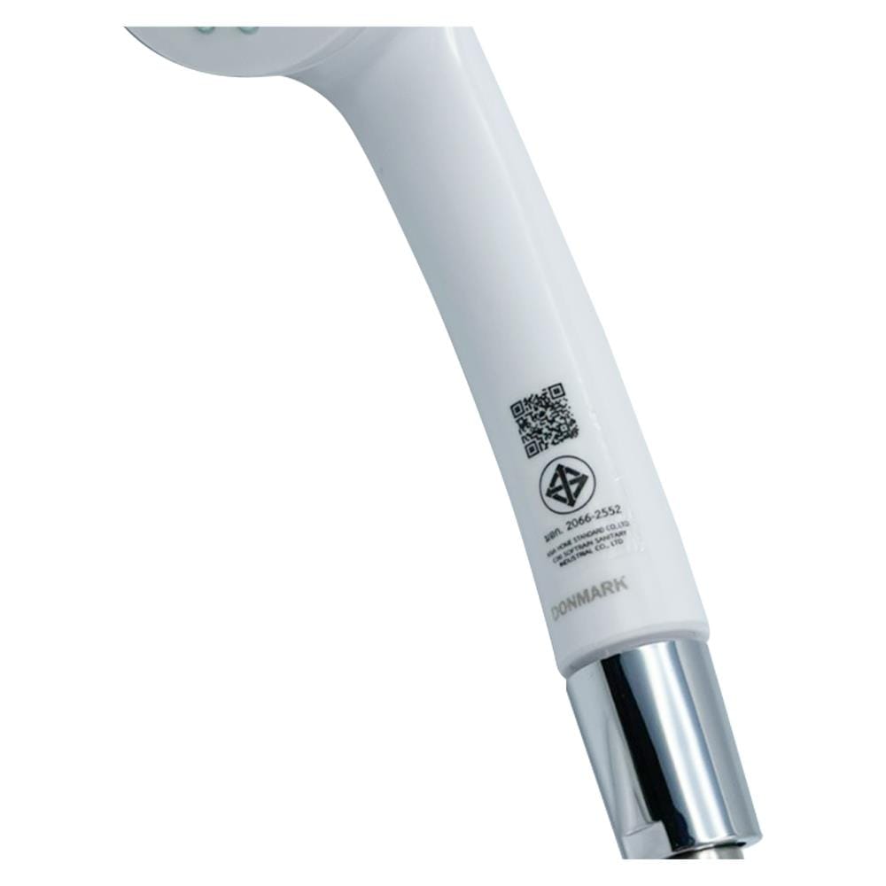 ชุดฝักบัวสายอ่อน 1 ระดับ DONMARK CD-18W สีขาว
