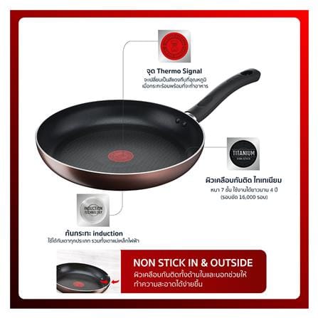 กระทะตื้น TEFAL DAY BY DAY 24 ซม._5