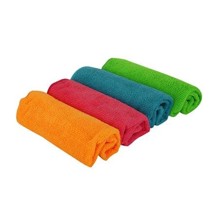 ผ้าไมโครไฟเบอร์เก็บฝุ่น VILEDA 19x22cm แพ็ค4 หลากสี_1