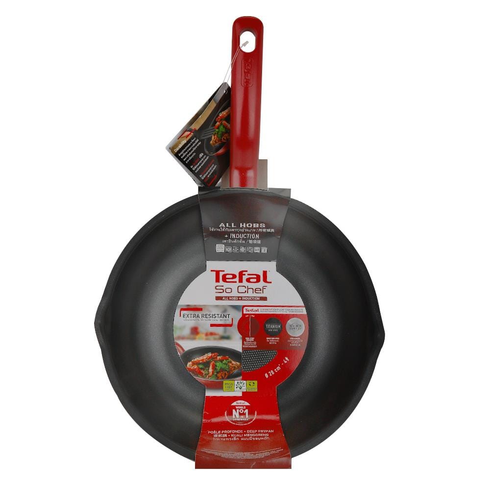 กระทะลึก TEFAL SO CHEF IH 28 ซม.
