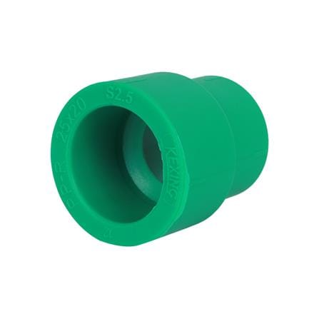 ข้อต่อลดกลม PP-R GREAN PIPE D25/20 3/4x1/2 นิ้ว_0