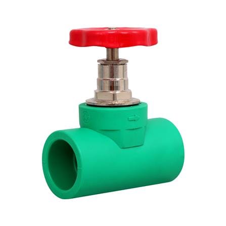 สต๊อปวาล์ว GREAN PIPE PP-R D32 1 นิ้ว สีเขียว_0