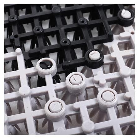 พรมเช็ดเท้าดักฝุ่น HOME LIVING STYLE GRATE 42X56 ซม. สีเทา_3