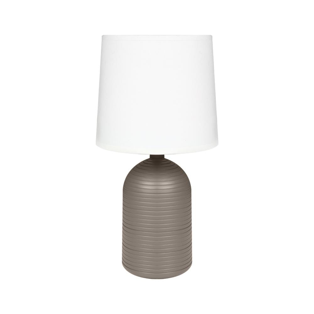 ไฟตั้งโต๊ะ CARINI CONTEMPORARY AT15291TP สีขาว/สีน้ำตาล